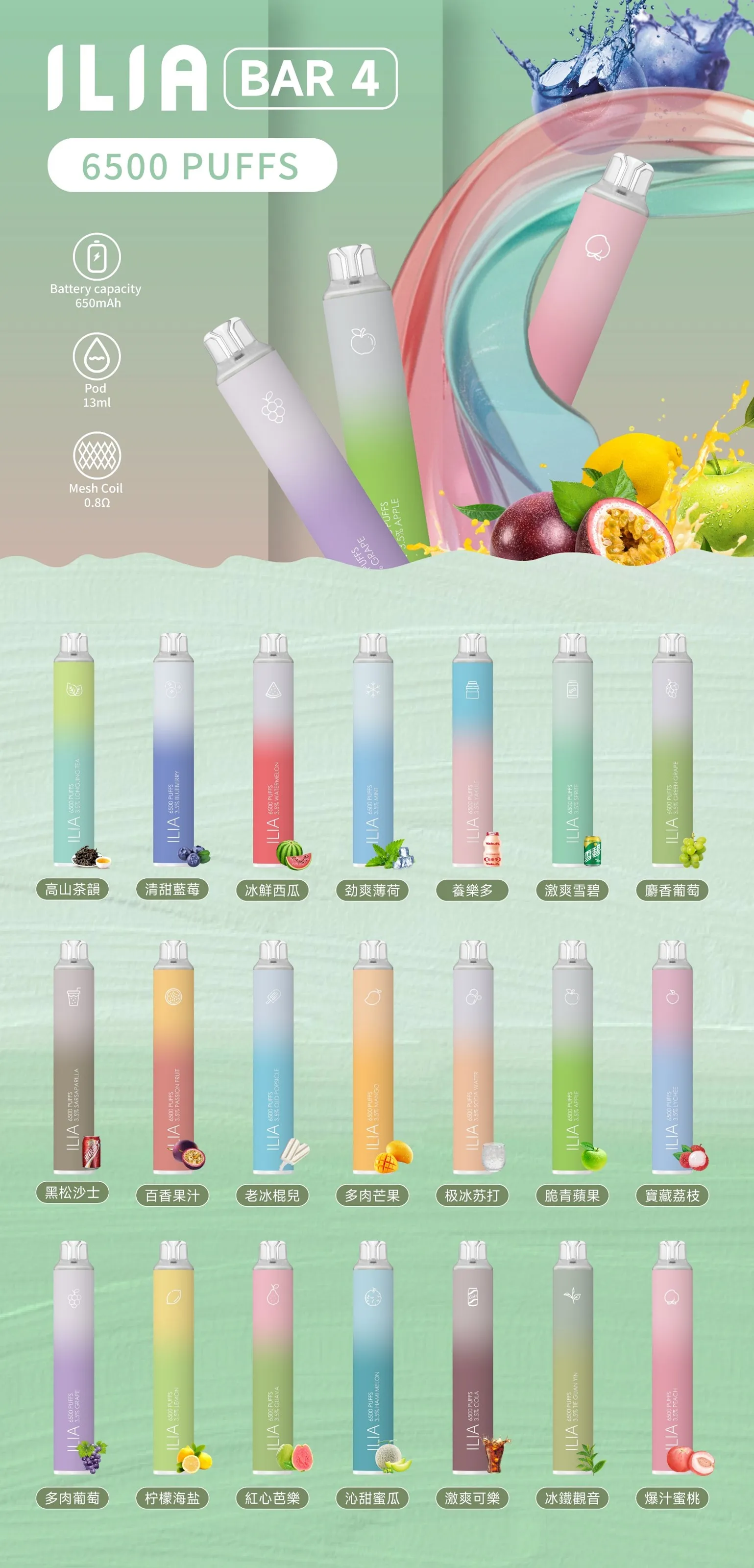 哩亞 拋棄式 6500口 ※ 原版正品